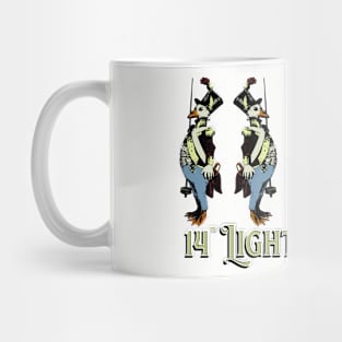 Military Ducks - Vintage Book Illustration Mug